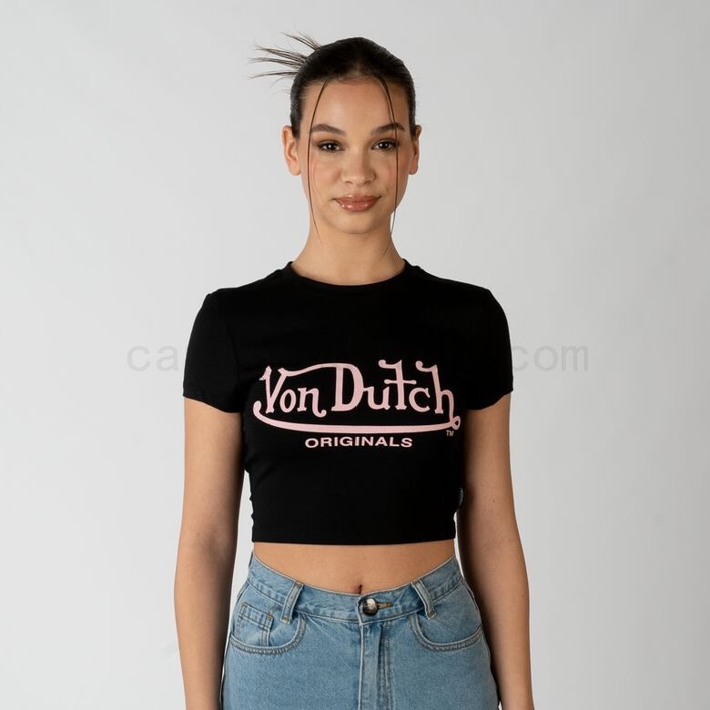 (image for) Kaufen Gýnstig Von Dutch Originals -Arta T-Shirt, black F0817888-01622 Günstigsten Online